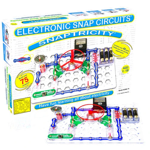 Snap Circuits Snaptricity, Electronics Exploration Kit (Stem Building), for Kids 8+