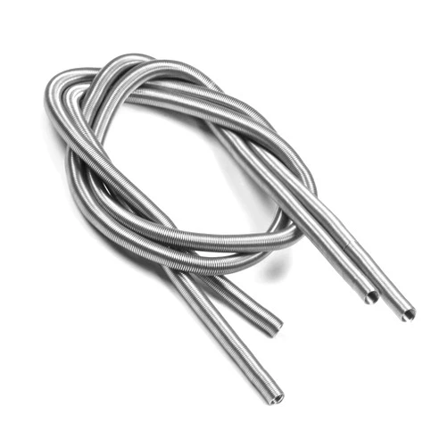 Fielect Heating Element Coil Wire 220V 600W Resistance Wire Furnace Heater Wire Cr20Ni80 Silver Heat-resistant Wire Length 345mm,2Pcs
