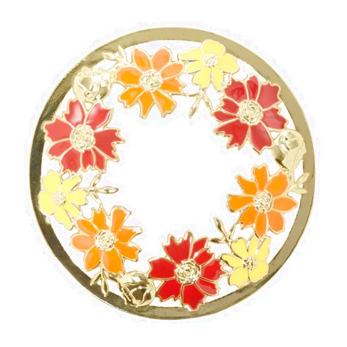 Yankee Candle Illuma-Lid Jar Candle Topper (Transitional Floral)
