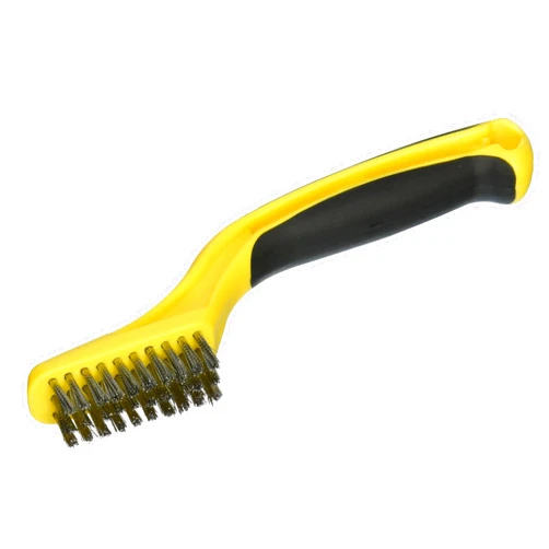 Hyde 161287 Series 46812 Stainless Steel Stiff Bristle Stripping Brush