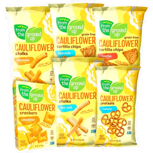 Real Food From the Ground Up Cauliflower Sampler Variety Pack