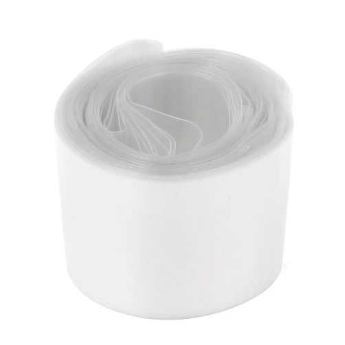 uxcell 30mm Flat Width 6M Length PVC Heat Shrink Tube Tubing Clear for 1 x 18650 Battery