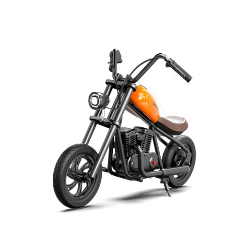 HYPER GOGO Electric Motorcycle for Kids (Ages 3+), Up to 10MPH & 60-Minute Ride – Great Gift! (Orange)