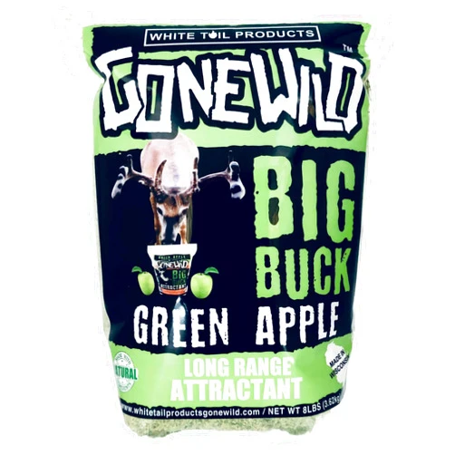 Whitetail Products Gone Wild 6138 Big Buck Attractant Green Apple - 8 lbs.