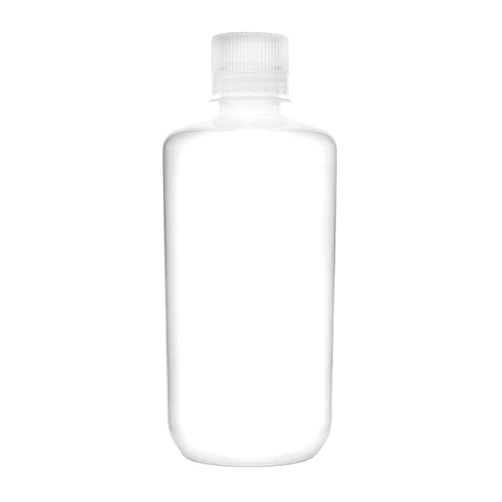 EISCO Reagent Bottle, 1000ml - Narrow Mouth with Screw Cap - Polypropylene - Translucent