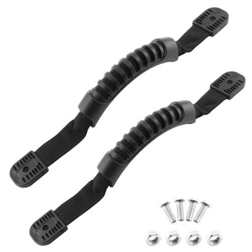 Jiozermi Kayak Carry Handles, Side Mount Kayak Handles, Kayak Carry Replacement Handles with Plastic Buckle for Kayak Paddle, Tandem Kayak, Canoe Boat & Lifetime Kayaks