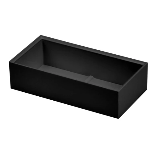 Bostitch Office Konnect Desk Organizer Accessory Tray, Wide, Stacks for Desktop Storage, Black