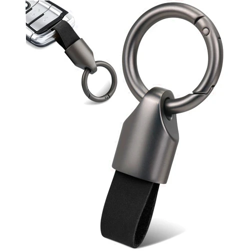 Whtawtaw Car Key Chain Ring Clip, Small Key Fob Accessory with Keyrings Zinc Alloy Buckle