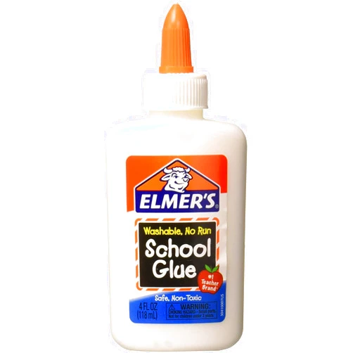 Elmer's Elmers Washable No-Run School Glue, 4 oz, 1 Bottle (E304) - Pack of 2 5 Pack