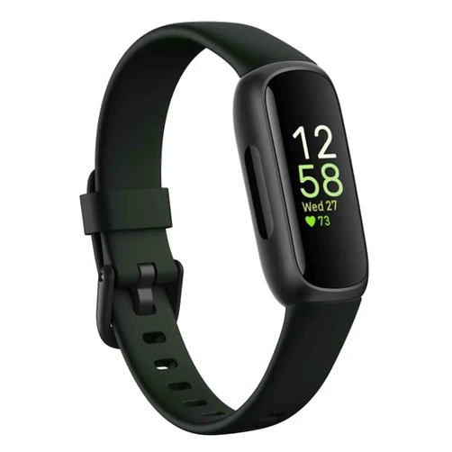 Fitbit Inspire 3 Fitness Tracker – Advanced Health Insights with Stress Management, Workout Intensity & Sleep Tracking, 24/7 Heart Rate, Includes Small and Large Classic Bands - Midnight Zen/Black