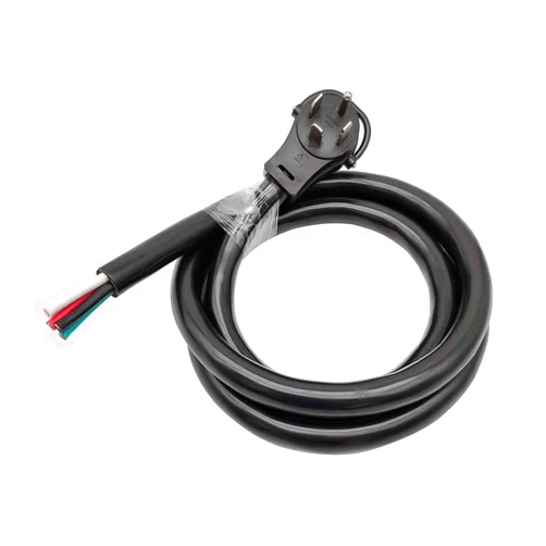 Parkworld 68383 Welder Power Cord NEMA 14-60 Plug Male Generator Replacement Cord, UL Listed (14-60P, 8FT)