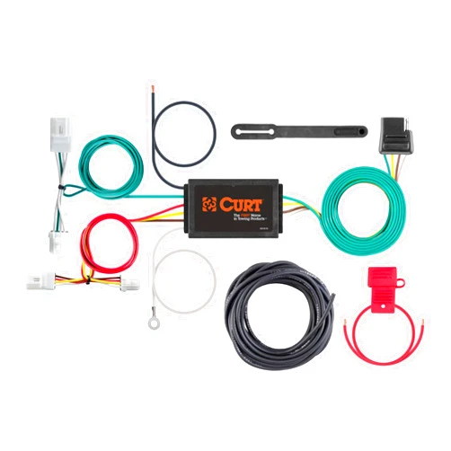 Curt Manufacturing 56033 Vehicle-Side Custom 4-Pin Trailer Wiring Harness,Fits Select Infiniti G25,G35,G37,Q60,Nissan Rogue