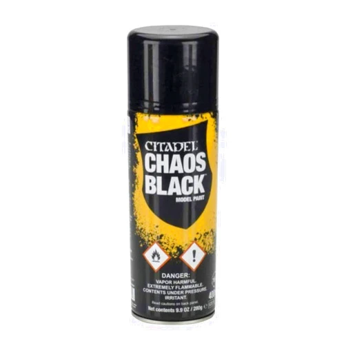 Games Workshop Citadel Colour - Chaos Black Primer / Undercoat Spray