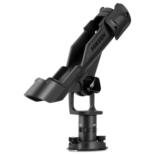 Hikeen Kayak Fishing Rod Holder, Fishing Boat Rod Holder with T-Shaped Screw Mounted on The Rail or Kayak, Fishing Boat, Fishing Rod Rack for Track System, 360 Degree Adjustable Fishing Pole Holders