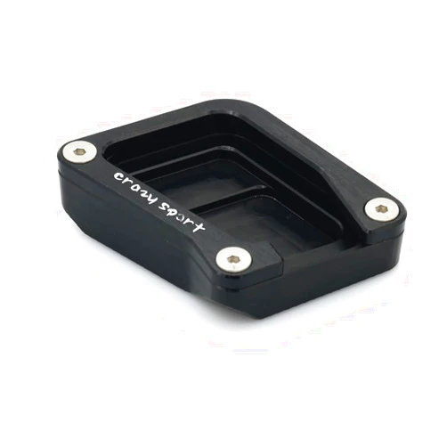 Crazy sport kickstand Sidestand Stand Extension Enlarger Plate Pad For BMW R1200GS LC R1200 GS ADV Adventure 2004-2013 2012 2011 2010 2009 Motorcycle Side Stand Support