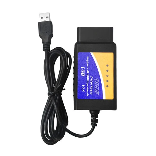 KITUREK ELM327 OBD2 USB Adapter, Diagnostic Coding Tool for Lincoln Mercury Vehicles, ELMconfig Scanner OBDII Scan Tool with MS-CAN/HS-CAN Switch for Windows, Not Competible with Mustang Ford Mozda