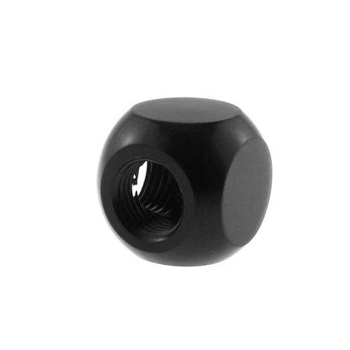 ZRM&E Black 3-Way Ball Fitting Computer Water Cooling Accessories G1/4