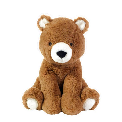 Lambs & Ivy Sierra Sky Brown Plush Bear Stuffed Animal Toy Plushie - Wally