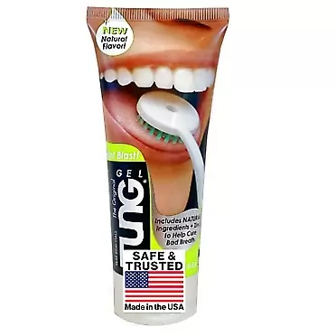 TUNG Gel Natural with Mint Blast 3oz (85g) | Tongue Cleaner | Fights Bad Breath | Eliminates Odour | Halitosis | for Fresh Breath 85 g (Pack of 1)
