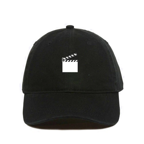Tech Mrkt Movie Slateboard Baseball Cap Embroidered Cotton Adjustable Dad Hat