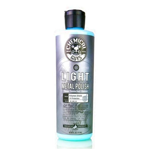 Chemical Guys SPI_404_16 Light Metal Polish (Works on Chrome, Stainless Steel, Aluminum & More), 16 fl oz