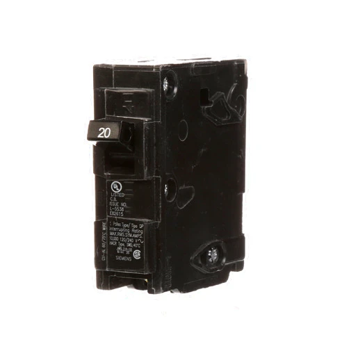 Siemens Q120 20-Amp Single Pole Type QP Circuit Breaker