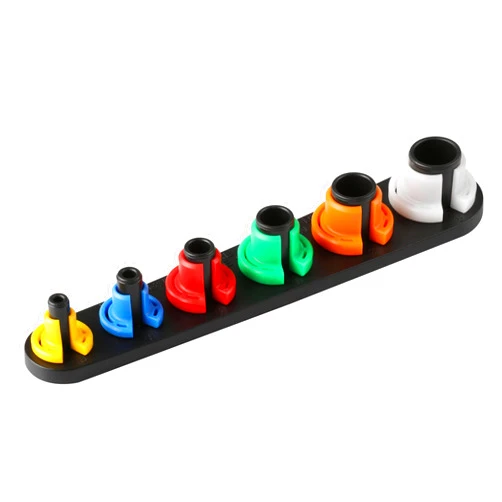 FWTW Air Conditioning and Fuel Line Disconnect Tool Set/Color-Coded Products with 6 Sizes