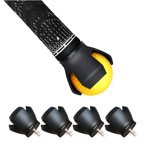 Shu-Ran Golf Ball Retriever, 4 Pack Golf Ball Grabber Picker for End of Putter, Durable Golf Ball Retriever Pick Up Tool for Putter Grip