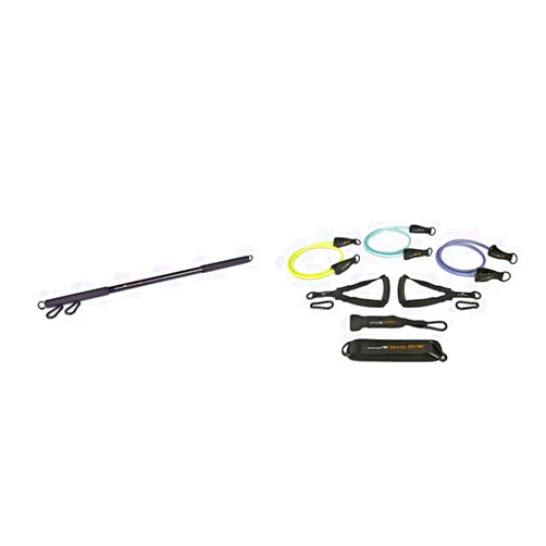 BIONIC BODY Training Kit, All in One Workout Kit, Best Exercise Equipment with Handy Door Anchor, Ankle/Arm Straps, Resistance Band and Handles BBKT-090