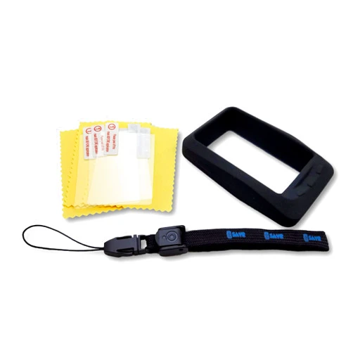 Cycle Therapy Freedom Bike Wahoo ELEMNT, ELEMNT Bolt, ELEMNT Roam, or ELEMNT Mini Ultimate Protection Bundle - Includes G-SAVR Lanyard - Tether, Molded Protective Silicone Case, and 3 Screen Protectors