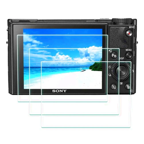 ULBTER DSC-RX100M7 Screen Protector for Sony RX100 VII Digital Camera,ULBTER 0.3mm 9H Hardness Tempered Glass Cover Anti-Scrach Anti-Fingerprint Anti-Bubble Anti-Water Anti-Dust [3 Pack]