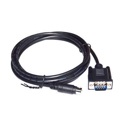 Milkweed RS232 DB9 D-SUB9PIN Male to M-INI DIN 8P Rockwell Allen Bradley AB MICROLOGIX 1400 PLC Programming 1761-CBL-PM02 Cable (Size : 5M)
