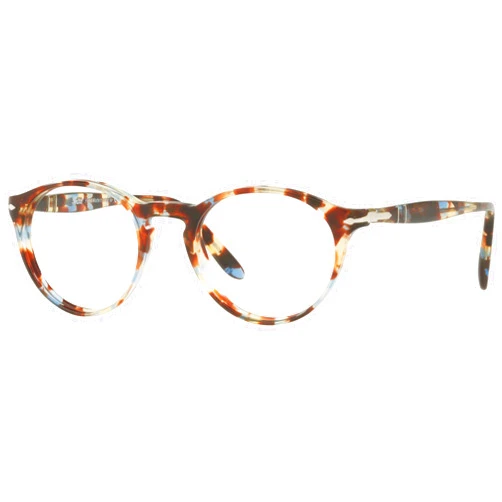Persol PO3092V - 9050 Eyeglass Lens AZURE BROWN w/DEMO Lens 48mm