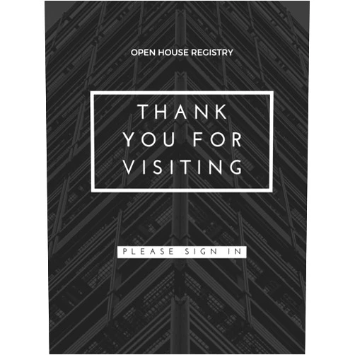 Real Estate Pro Tools Open House Sign In Book For Realtors, Real Estate Agents, and Brokers: Guest Registry - Notepad To Collect Real Estate Leads - Beautiful Minimalist Design - Full Letter Size 8.5 x 11