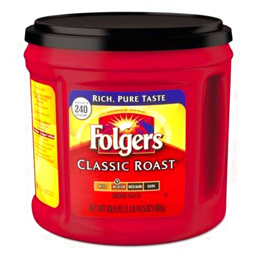 Folgers Classic Medium Roast Ground Coffee, 30.5 Ounces