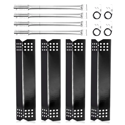 Criditpid Grill Replacement Parts for KitchenAid 740-0780 720-0954 720-0745B 720-0745 720-0733A 720-0733, Heat Tent and Grill Burner for Jenn-Air 720-0727, Gas BBQ Grill Parts for Kitchen Aid 4 Burner