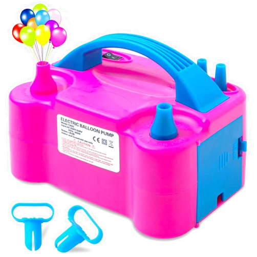 PY SUPER MODE Balloon Pump Electric,Portable Air Blower with Dual Nozzle Machine Inflator for Fast, (110V-120V 600W) Efficient and Easy Bulk Balloons Filling Different Occasions