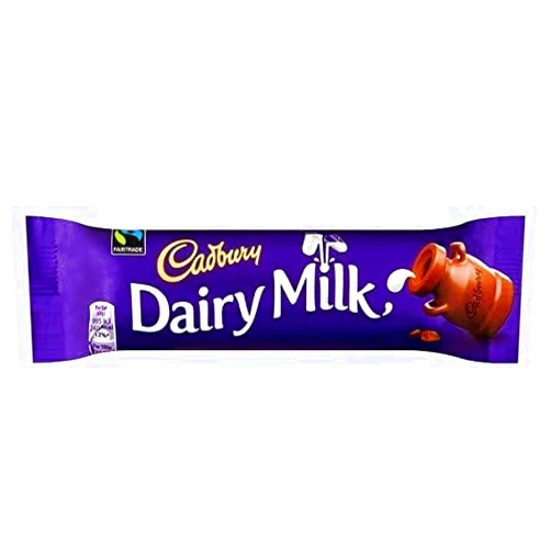 Cadbury Dairy Milk Chocolate 48 x 45g Bars (Bulk Buy)