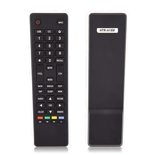 Zerone Universal Remote Control Fit for Haier HTR-A18M TV, Remote Control Replacement for Smart TV Haier HTR-A18M 55D3550 40D3500M 48D3500