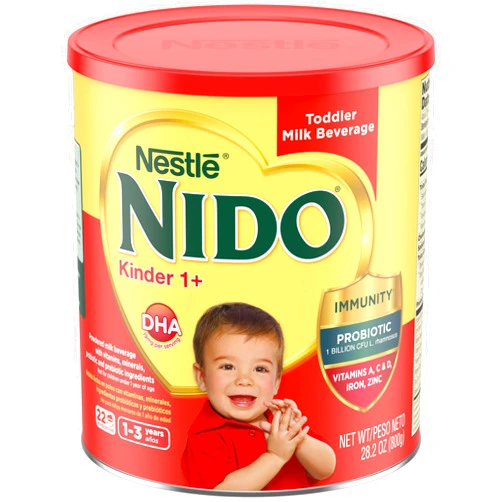 Nido NESTLE Kinder 1+ Powdered Milk Beverage 1.76 lb. Canister