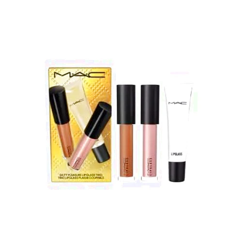 MAC Gilty Pleasure Lipglass Trio, 3 Piece Set