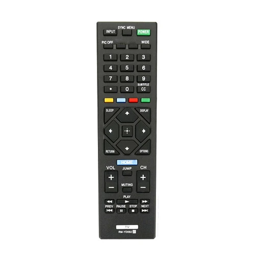 UBay RM-YD092 Remote Control Universal Compatible with All Sony LCD LED HDTV and Bravia TV's - New Model