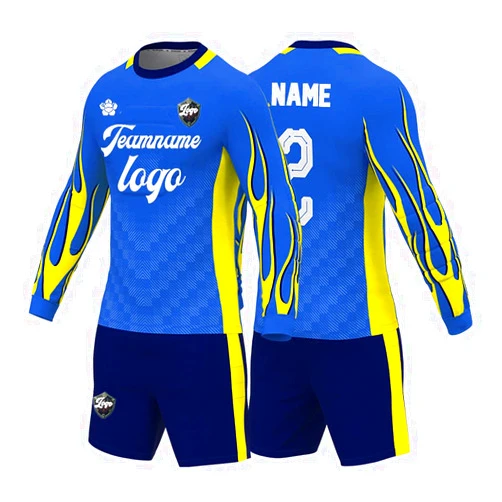 Generic Custom Goalkeeper Jersey Uniforms Add Name Number Team Logo for Adult Kids