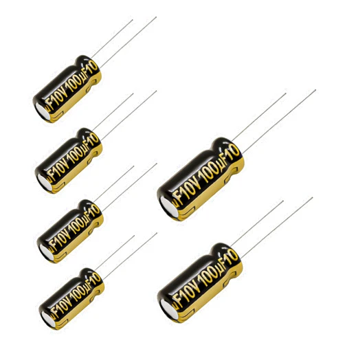 Panasonic Replacement for 6 pcs Panasonic FM Series Capacitors 10V 100uf Low Impedance