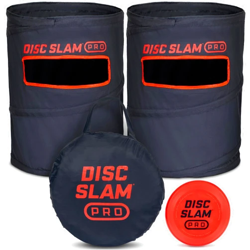 GoSports Disc Slam Game - Outdoor Disc Toss Yard and Beach Party Game - Classic or PRO