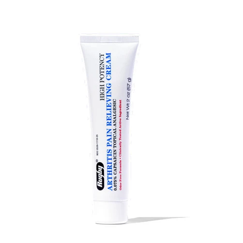RUGBY LABORATORIES Rugby High Potency Capsaicin 0.075% Cream - Pain Relief Cream for Arthritis - 2 Oz (57g) (3 Pack)