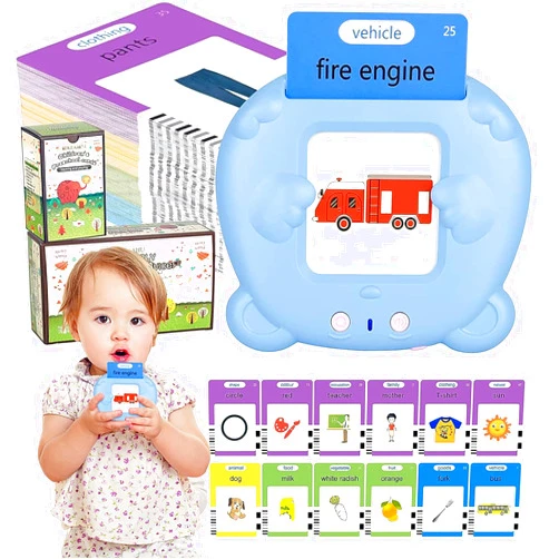 SEKEAHU Learning Toddler Toys for 2 3 4 5 6 Year Old Boys and Girls Gifts, Learning Talking Flash Cards with 224 Sight Words, Speech Therapy Toys, Autism Sensory Toys