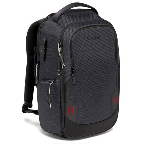 Manfrotto PRO Light Frontloader M, Professional Camera Backpack, Side and Front Access, Tripod Mount, Padded Backpack with Interchangeable Dividers, Black