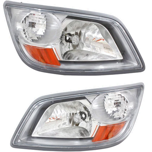 Garage-Pro Headlight Compatible with 2006-2010 Hino 165, Hino 185, Fits 2006-2014 Hino 238, Fits 2006-2017 Hino 258, Hino 268, Hino 338, Fits 2008-2017 Hino 358 Driver and Passenger Side SET