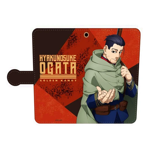 Azumaker Golden Kamui Notebook Type Smartphone Case B [Oogata Hunosuke ]